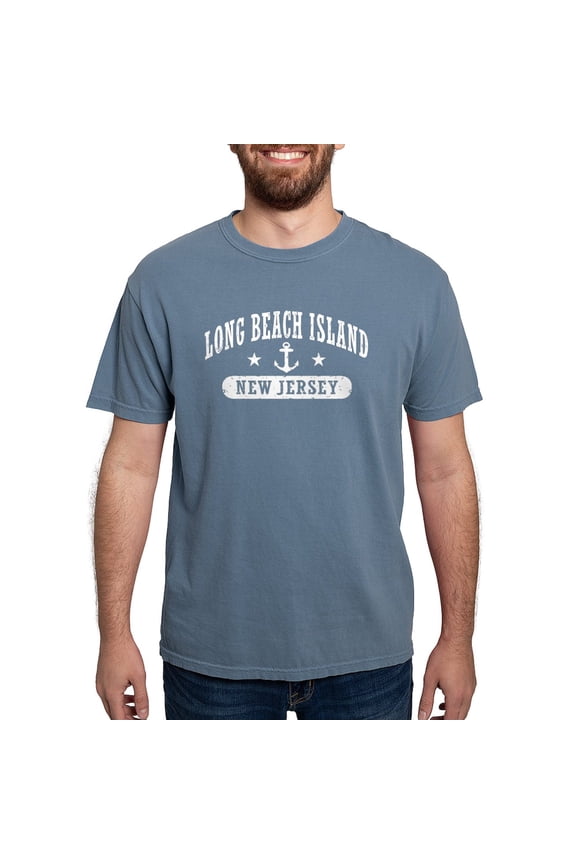 - Long Beach Island NJ Men's Comfort ColorsĀ® T Shirt - Mens Comfort Colors Shirt