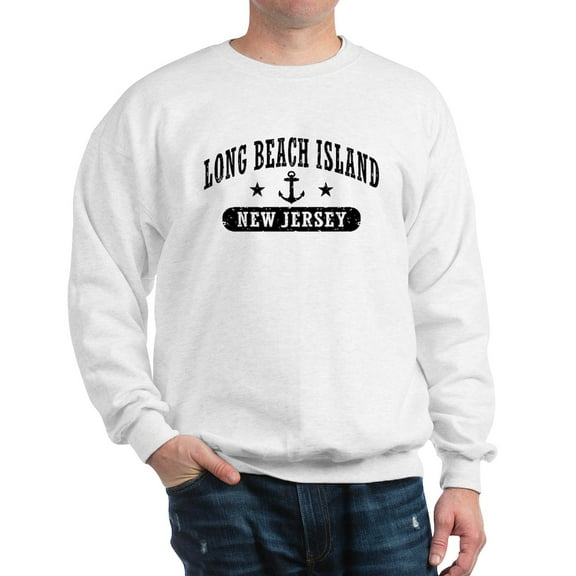 CafePress - Long Beach Island NJ Sweatshirt - Crew Neck Sweatshirt