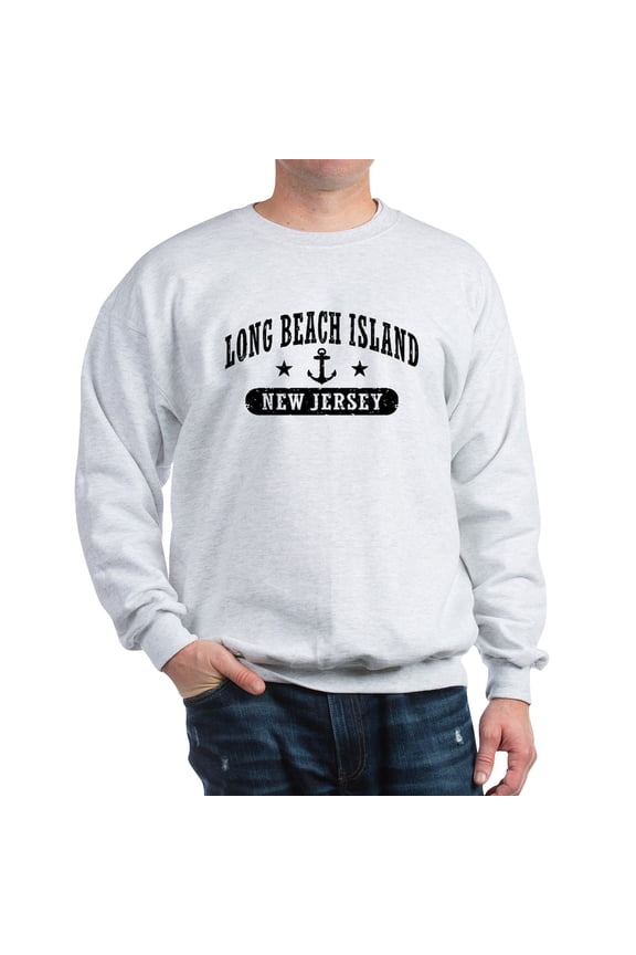 - Long Beach Island NJ Sweatshirt - Crew Neck Sweatshirt