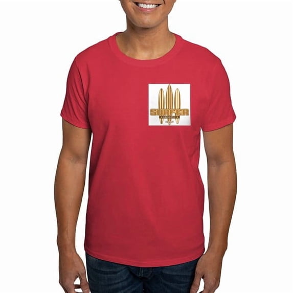 Merch Board CafePress - Long Board Surfer Light T Shirt - Men's Classic Cotton T ...