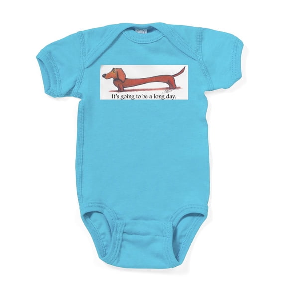 CafePress - Long Day Dachshund Body Suit - Cute Infant Bodysuit Baby Romper - Size Newborn - 24 Months
