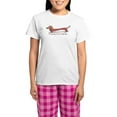 thumbnail image 1 of CafePress - Long Day Dachshund Pajamas - Women's Short Sleeve Print T-Shirt and Pants Light Cotton Pajama Set, 1 of 7
