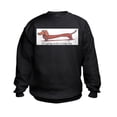 thumbnail image 1 of CafePress - Long Day Dachshund Sweatshirt - Kids Sweatshirt, Youth Crew Neck Sweatshirt, 1 of 4