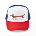thumbnail image 1 of CafePress - Long Day Dachshund - Adjustable Unisex Printed Trucker Hat with Mesh Back, 1 of 10