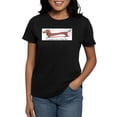 thumbnail image 1 of CafePress - Long Day Dachshund Women's Classic T Shirt - Women's Traditional Fit Dark T-Shirt, 1 of 4