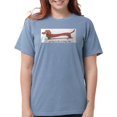 thumbnail image 1 of CafePress - Long Day Dachshund - Womens Comfort Colors® Shirt, 1 of 4