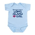 thumbnail image 1 of CafePress - Long Island Girl Infant Bodysuit - Baby Light Bodysuit, Size Newborn - 24 Months, 1 of 4