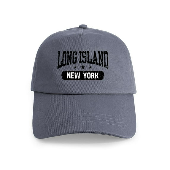 CafePress - Long Island New York Cap - Adjustable 100% Brushed Unisex Casual Cotton Baseball Cap, Beige, 1