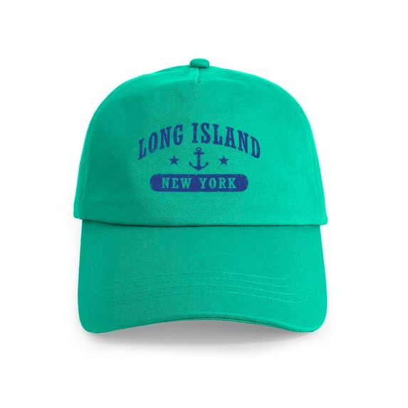CafePress - Long Island New York Cap - Adjustable 100% Brushed Unisex Casual Cotton Baseball Cap, Beige, 1