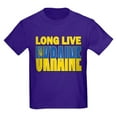 thumbnail image 1 of CafePress - Long Live Ukraine Kids T Shirt - Dark T-Shirt Kids XS-XL, 1 of 4