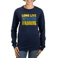 thumbnail image 1 of CafePress - Long Live Ukraine Women's Long Sleeve T Shirt - Women's Long Sleeve Graphic Tee Casual Fit, 1 of 4