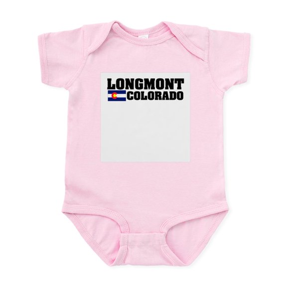 CafePress - Longmont Infant Bodysuit - Baby Light Bodysuit, Size Newborn - 24 Months