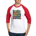 thumbnail image 1 of CafePress - Look Cool T Shirt Design For Trendy Students - Cotton Baseball Jersey, 3/4 Raglan Sleeve Shirt, 1 of 4