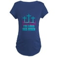thumbnail image 1 of CafePress - Lord Has Risen Maternity Dark T Shirt - Maternity Dark T-Shirt, 1 of 3