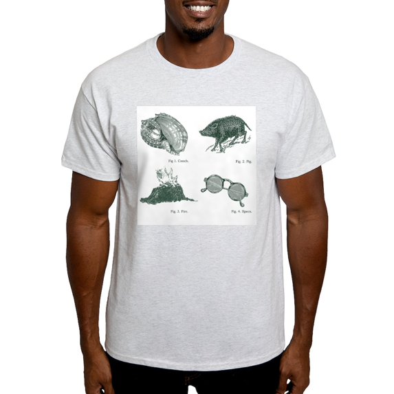 CafePress - Lord Of The Flies Light T Shirt - Men's Classic Graphic T-Shirt