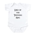 thumbnail image 1 of CafePress - Lord Of The Teething Ring Infant Bodysuit - Baby Light Bodysuit, Size Newborn - 24 Months, 1 of 4