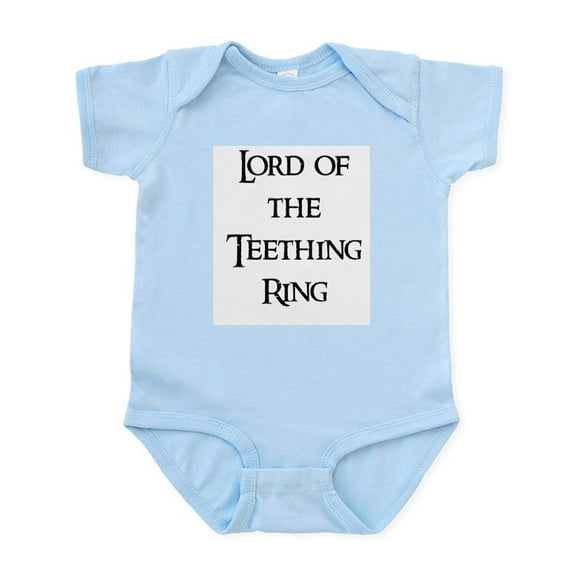 CafePress - Lord Of The Teething Ring Infant Bodysuit - Baby Light Bodysuit, Size Newborn - 24 Months