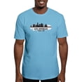 thumbnail image 1 of CafePress - Los Angeles Skyline Fitted T Shirt - Fitted T-Shirt, Vintage Fit Soft Cotton Tee, 1 of 4
