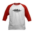 thumbnail image 1 of CafePress - Los Angeles Skyline Kids Baseball Jersey - Kids Cotton Baseball Jersey, 3/4 Sleeve Shirt, 1 of 4