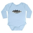 thumbnail image 1 of CafePress - Los Angeles Skyline Long Sleeve Infant Bodysuit - Long Sleeve Cotton Baby Bodysuit, 1 of 4