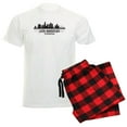thumbnail image 1 of CafePress - Los Angeles Skyline Men's Light Pajamas - Men's Light Loose Fit Cotton Pajama Set, 1 of 7