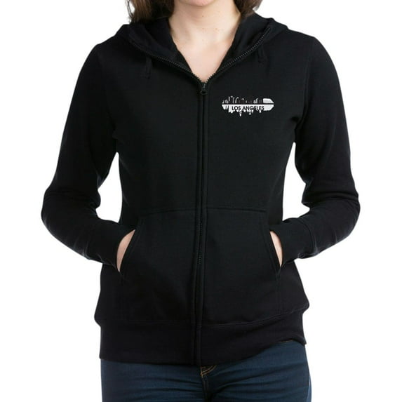 CafePress - Los Angeles Skyline - Women's Zip Hoodie