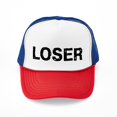 thumbnail image 1 of CafePress - Loser Trucker Hat Trucker Cap - Adjustable Unisex Printed Trucker Hat with Mesh Back, 1 of 10