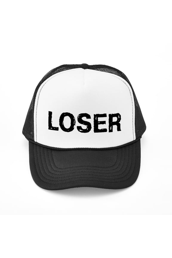 - Loser Trucker Hat Trucker Cap - Adjustable Unisex Printed Trucker Hat with Mesh Back