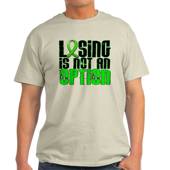 CafePress - Losing Is Not An Option Non Hodgkin's Lymphoma Lig - Men's Classic Graphic T-Shirt