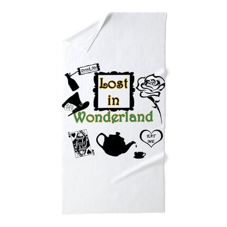 CafePress - Lost In Wonderland - Large Beach Towel, Soft 30"x60" Towel with Unique Design