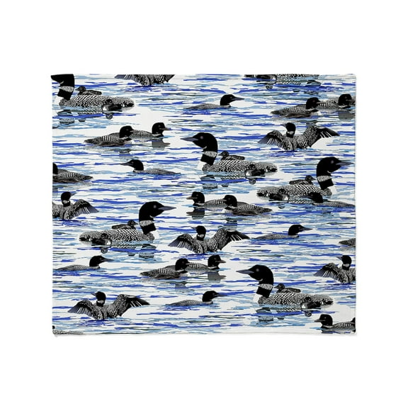 CafePress - Lots Of Loons Throw Blanket - Soft Fleece Throw Blanket, 50"x60" for All Ages