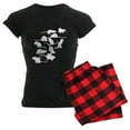 thumbnail image 1 of CafePress - Lots Of Rats Women's Dark Pajamas - Women's Short Sleeve Print T-Shirt and Pants Dark Cotton Pajama Set, 1 of 7
