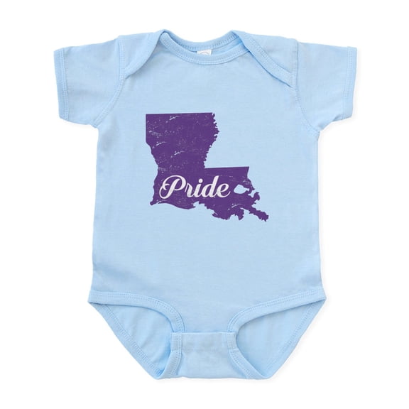 CafePress - Louisiana Pride Infant Bodysuit - Baby Light Bodysuit, Size Newborn - 24 Months