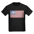 thumbnail image 1 of CafePress - Love America Kids Dark T Shirt - Dark T-Shirt Kids XS-XL, 1 of 4