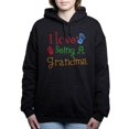 thumbnail image 1 of CafePress - Love Being A Grandma Handprint Multi Women's Hoode - Pullover Hoodie, Classic & Comfortable Hooded Sweatshirt, 1 of 4