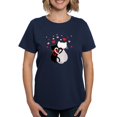 thumbnail image 1 of CafePress - Love Cats T Shirt - Women's Traditional Fit Dark T-Shirt, 1 of 4