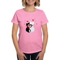 thumbnail image 1 of CafePress - Love Cats T Shirt - Women's Traditional Fit Dark T-Shirt, 1 of 4