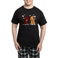 thumbnail image 1 of CafePress - Love Dogs Pajamas - Men's Dark Loose Fit Cotton Pajama Set, 1 of 7