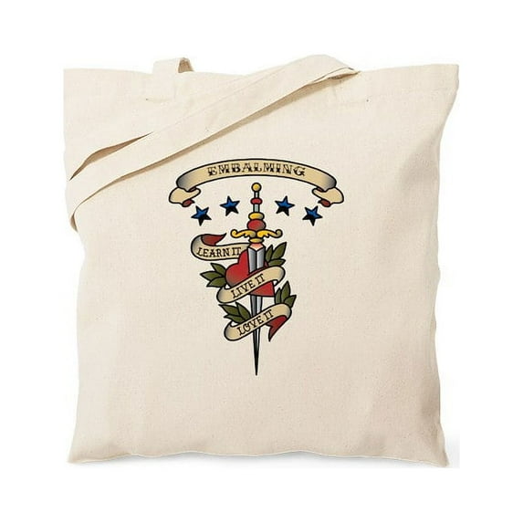 CafePress - Love Embalming Tote Bag - Unisex Canvas Tote Bag, Beige, 1-Piece