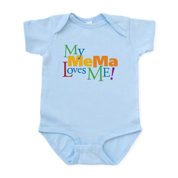 CafePress - Love Grandmother Infant Bodysuit - Baby Light Bodysuit, Size Newborn - 24 Months