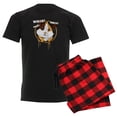 thumbnail image 1 of CafePress - Love Guinea Pigs Wheek Love This Graphic W Pajamas - Men's Dark Loose Fit Cotton Pajama Set, 1 of 7