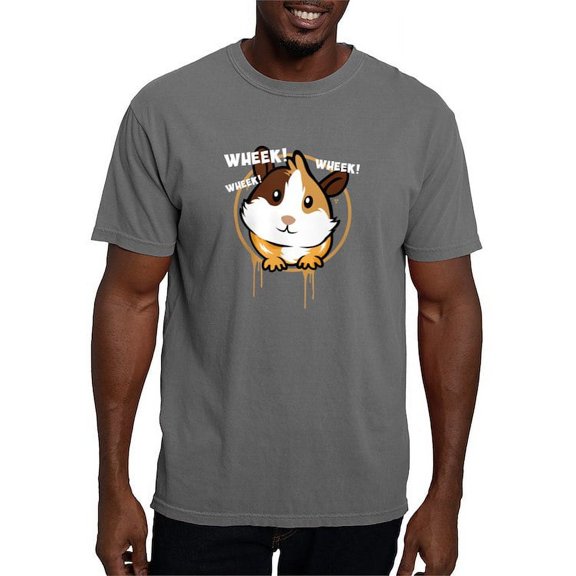 CafePress - Love Guinea Pigs Wheek Love This Graphic W T Shirt - Mens Comfort Colors Shirt