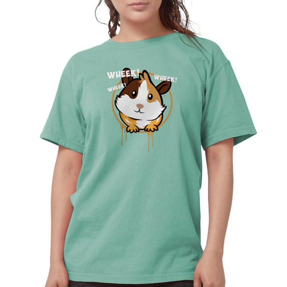 CafePress - Love Guinea Pigs Wheek Love This Graphic W T Shirt - Womens Comfort Colors® Shirt