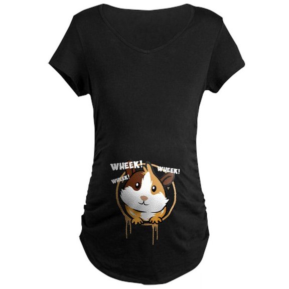 CafePress - Love Guinea Pigs Wheek Love This Maternity T Shirt - Maternity Dark T-Shirt