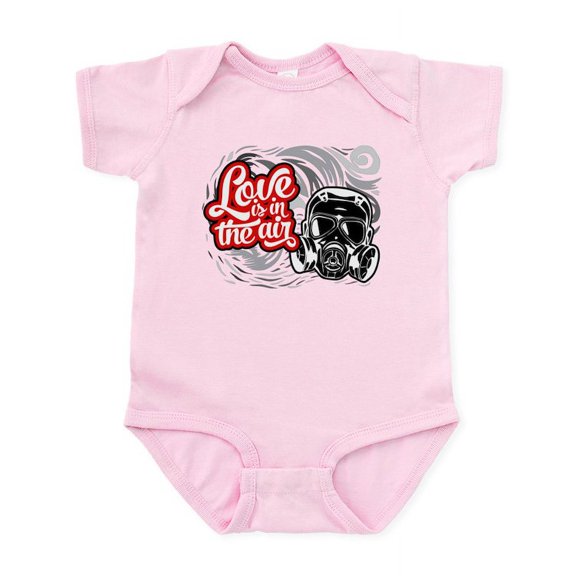 CafePress - Love Is In The Air Baby Light Bodysuit - Baby Light Bodysuit, Size Newborn - 24 Months