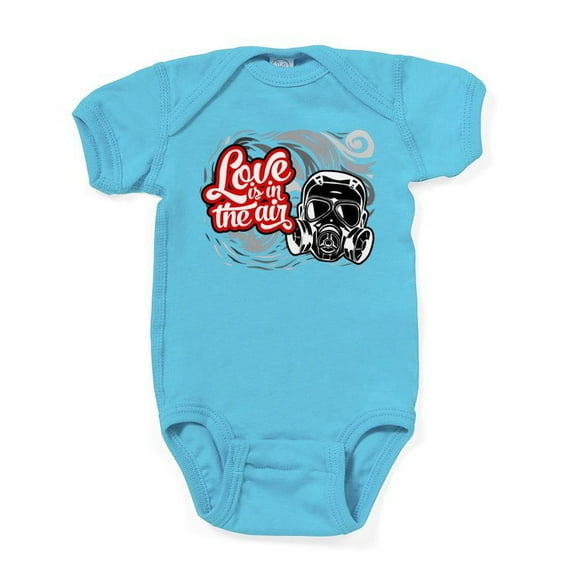 CafePress - Love Is In The Air - Cute Infant Bodysuit Baby Romper - Size Newborn - 24 Months