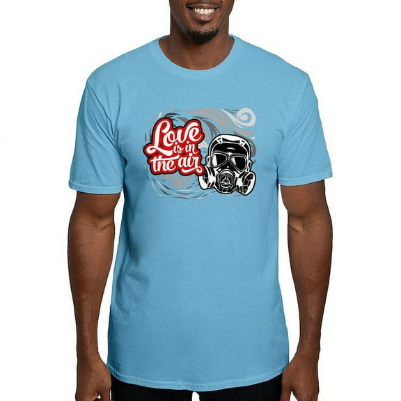 CafePress - Love Is In The Air Fitted T Shirt - Fitted T-Shirt, Vintage Fit Soft Cotton Tee
