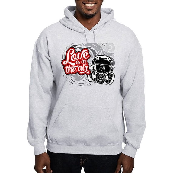 CafePress - Love Is In The Air Hooded Sweatshirt - Pullover Hoodie, Hooded Sweatshirt