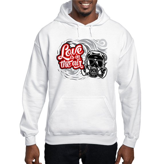 CafePress - Love Is In The Air Hooded Sweatshirt - Pullover Hoodie, Hooded Sweatshirt