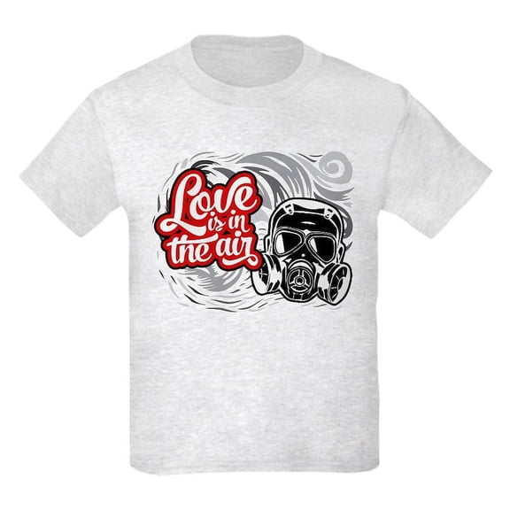 CafePress - Love Is In The Air Kids Light T Shirt - Light T-Shirt Kids XS-XL